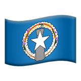 Ilhas Marianas Setentrionais Apple Emoji