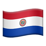 Paraguai Apple Emoji