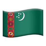 Turquemenistão Apple Emoji