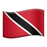 Trindade e Tobago Apple Emoji