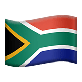 África do Sul Apple Emoji