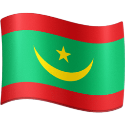 Mauritânia Facebook Emoji
