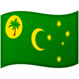 Ilhas Cocos (Keeling) Android/Google Emoji