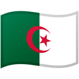 Argélia Android/Google Emoji