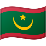 Mauritânia Android/Google Emoji