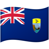 Santa Helena, Ascensão e Tristão da Cunha Android/Google Emoji