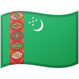 Turquemenistão Android/Google Emoji