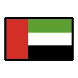 Emirados Árabes Unidos OpenMoji Emoji
