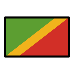 República do Congo OpenMoji Emoji