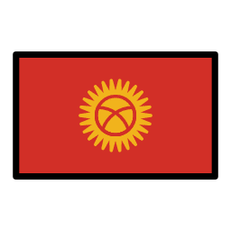 Quirguistão OpenMoji Emoji