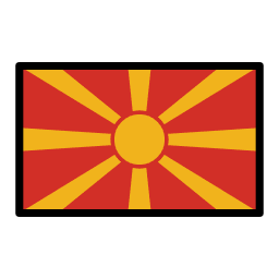 Macedónia do Norte OpenMoji Emoji