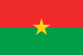 Bandeira de Burkina Faso