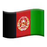 Afeganistão Apple Emoji