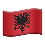 Albânia Apple Emoji