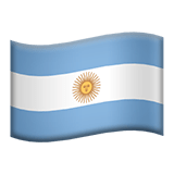 Argentina Apple Emoji