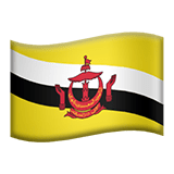 Brunei Apple Emoji