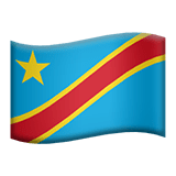 República Democrática do Congo Apple Emoji
