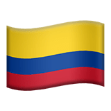 Colômbia Apple Emoji