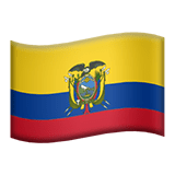 Equador Apple Emoji