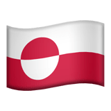 Gronelândia Apple Emoji