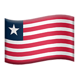 Libéria Apple Emoji