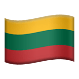 Lituânia Apple Emoji
