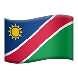 Namíbia Apple Emoji