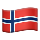 Noruega Apple Emoji