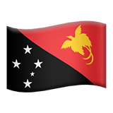 Papua-Nova Guiné Apple Emoji
