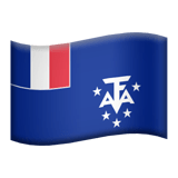 Terras Austrais e Antárticas Francesas Apple Emoji