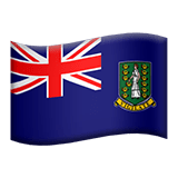 Ilhas Virgens Britânicas Apple Emoji