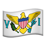 Ilhas Virgens Americanas Apple Emoji