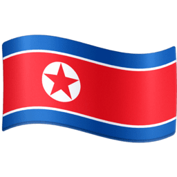Coreia do Norte Facebook Emoji