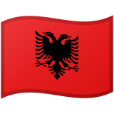 Albânia Android/Google Emoji
