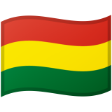 Bolívia Android/Google Emoji