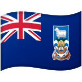 Ilhas Malvinas Android/Google Emoji