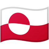 Gronelândia Android/Google Emoji