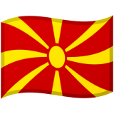 Macedónia do Norte Android/Google Emoji