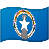 Ilhas Marianas Setentrionais Android/Google Emoji