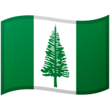 Ilha Norfolk Android/Google Emoji