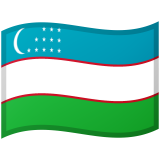 Uzbequistão Android/Google Emoji