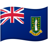 Ilhas Virgens Britânicas Android/Google Emoji