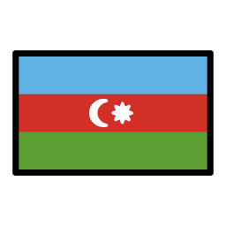 Azerbaijão OpenMoji Emoji