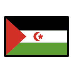 Saara Ocidental OpenMoji Emoji