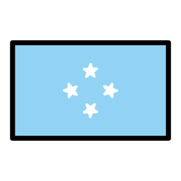Estados Federados da Micronésia OpenMoji Emoji