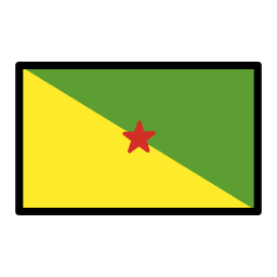 Guiana Francesa OpenMoji Emoji