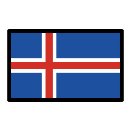 Islândia OpenMoji Emoji