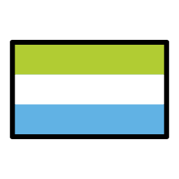 Serra Leoa OpenMoji Emoji