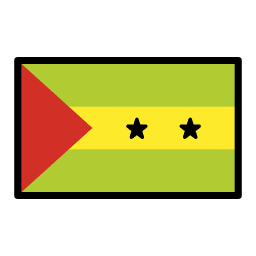 São Tomé e Príncipe OpenMoji Emoji