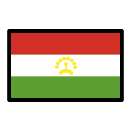 Tajiquistão OpenMoji Emoji